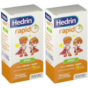 Trova prezzi di hedrin® rapido spray 2x60 ml e compra online