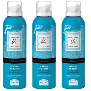Trova prezzi di helan emozione blu schiuma da barba 3x200 ml e compra online