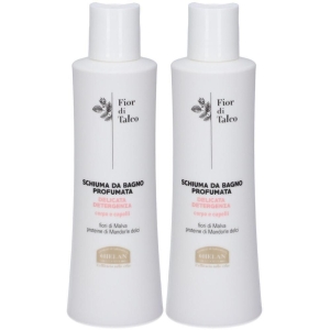 Trova prezzi di Helan fior di talco schiuma da bagno profumata delicata 2x200 ml e compra online