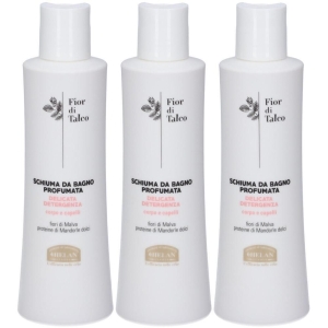Trova prezzi di Helan fior di talco schiuma da bagno profumata delicata 3x200 ml e compra online