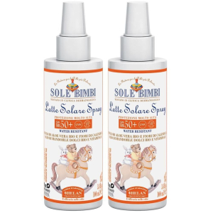 Trova prezzi di helan sole bimbi latte solare spray spf50+ 2x100 ml e compra online