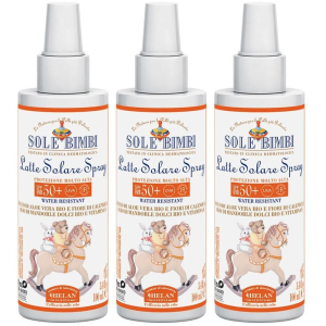 Trova prezzi di helan sole bimbi latte solare spray spf50+ 3x100 ml e compra online