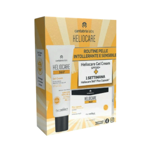 heliocare 360 100+ gel+plu7cps bugiardino cod: 987329303 