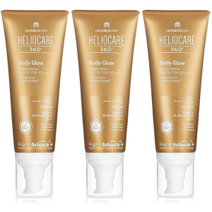 Trova prezzi di heliocare 360° body glow spf50+ 3x100 ml e compra online