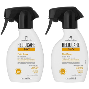 Trova prezzi di heliocare 360° fluid spray spf50 250 ml set da 2 2x250 ml e compra online