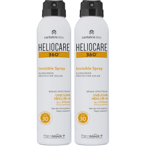 Trova prezzi di heliocare 360° invisible spray spf30 set da 2 2x200 ml e compra online