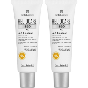 Trova prezzi di heliocare 360° md a-r emulsion spf 50+ set da 2 2x50 ml crema solare e compra online