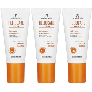 Trova prezzi di heliocare color brown fp 50 3x50 ml e compra online