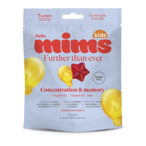 Trova prezzi di hello mims further than ever concentration & memory per bambini al gusto frutta 7 bustine e compra online