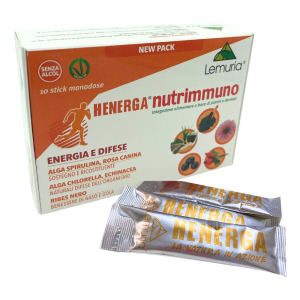 henerga nutrimmuno 10stick bugiardino cod: 987292909 