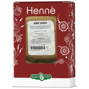 henne color capelli biondo 100g bugiardino cod: 938881707 