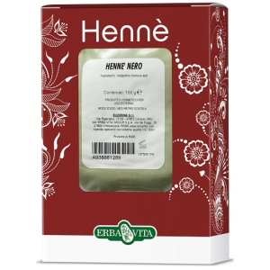 henne color capelli nero 100g bugiardino cod: 938881289 