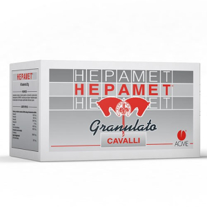hepamet granulato per cavalli 40 bustine 25 g bugiardino cod: 901148155 