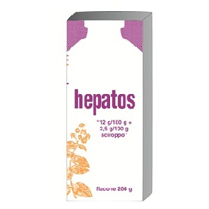 hepatos sciroppo fl 200g bugiardino cod: 001250012 