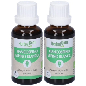 Trova prezzi di herbalgem biancospino gemme concentrato di fresche gocce 2x30 ml e compra online