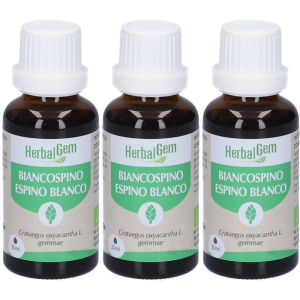 Trova prezzi di herbalgem biancospino gemme concentrato di fresche gocce 3x30 ml e compra online