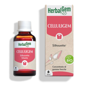 Herbalgem celluligem silhouette concentrato di gemme fresche gocce 30
