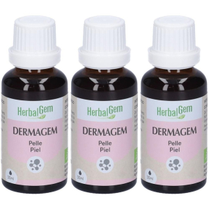 Trova prezzi di herbalgem dermagem pelle concentrato di gemme fresche gocce 30 ml spra e compra online