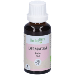 Herbalgem dermagem pelle concentrato di gemme fresche gocce 30 ml spra