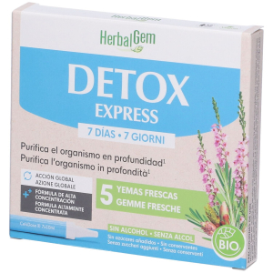 Herbalgem detox express trattamento 7 giorni fiale 70 ml soluzione ora