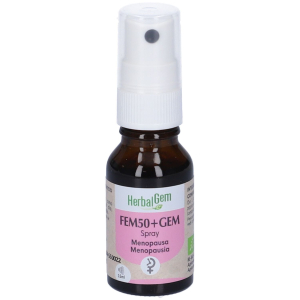Herbalgem fem50+gem menopausa concentrato di gemme fresche gocce 15 ml