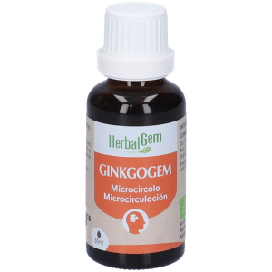 Herbalgem ginkgogem microcircolo concentrato di gemme fresche gocce 30
