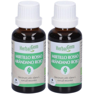 Trova prezzi di herbalgem mirtillo rosso giovani getti concentrato di gemme fresche go e compra online