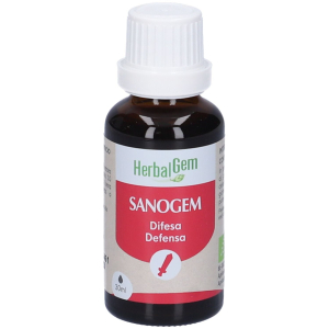 Herbalgem sanogem difesa concentrato di gemme fresche gocce 30 ml solu