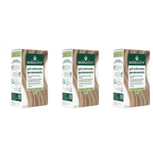 Trova prezzi di herbatint gel colorante permanente 10c biondo platino cenere 3x170 ml e compra online