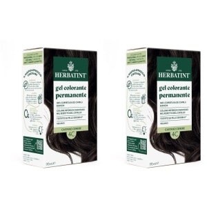 Trova prezzi di herbatint gel colorante permanente 4c castano cenere 2x170 ml e compra online