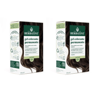 Trova prezzi di herbatint gel colorante permanente 4n castano set da 2 2x170 ml e compra online