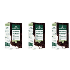 Trova prezzi di herbatint gel colorante permanente 4r castano ramato 3x170 ml e compra online