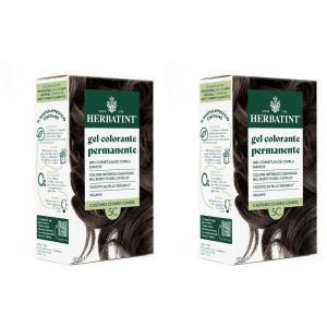 Trova prezzi di herbatint gel colorante permanente 5c castano chiaro cenere 2x170 ml e compra online