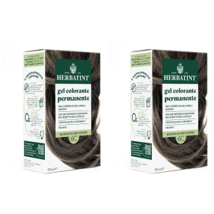 Trova prezzi di herbatint gel colorante permanente 6c biondo scuro cenere 2x170 ml e compra online