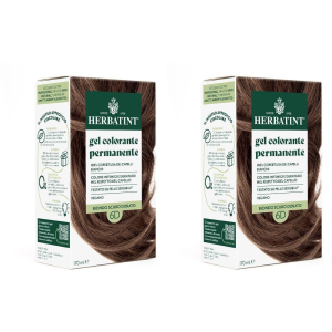 Trova prezzi di herbatint gel colorante permanente 6d biondo scuro dorato 2x170 ml e compra online