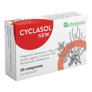 cyclasol new 30cpr bugiardino cod: 985501220 