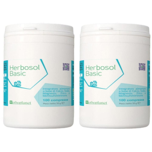 Trova prezzi di herbosol basic 100 compresse 2x50 g e compra online