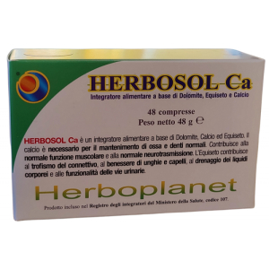 herbosol ca 48cpr bugiardino cod: 984515179 