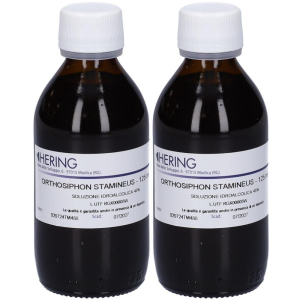 Trova prezzi di hering orthosiphon tintura madre gocce 2x125 ml e compra online