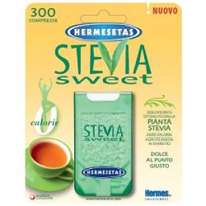 hermesetas stevia 300 compresse bugiardino cod: 922327162 