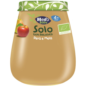 hero solo omogeneizzato pera mela bio bugiardino cod: 979945235 