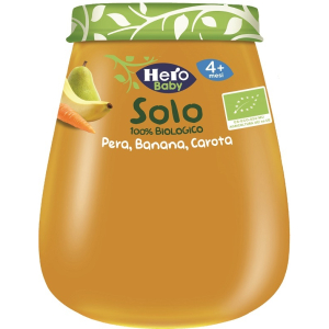 hero solo omogeneizzato pera/banana/car bugiardino cod: 979945250 