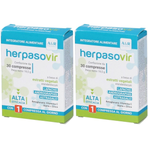 Trova prezzi di herpasovir 30cpr set da 2 2x30 pz compresse e compra online