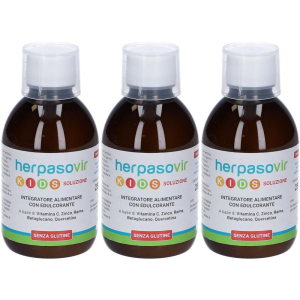 Trova prezzi di herpasovir kids soluzione rt 250 ml 3x250 ml orale e compra online