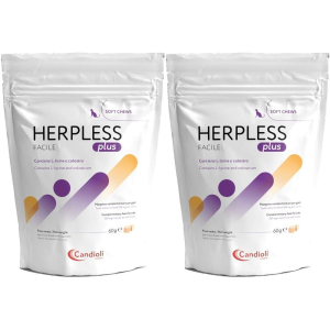 Trova prezzi di herpless plus facile 30 soft chews set da 2 2x60 g caramelle e compra online