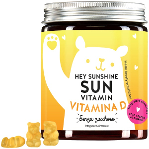 Trova prezzi di hey sunshine sun vitamins mit d3 sugarfree 45 caramelle gommose e compra online