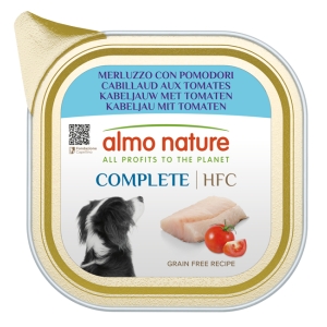 Trova prezzi di Hfc complete merluzzo e pomodori - alimento completo per cani 150 gr e compra online