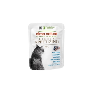Trova prezzi di Hfc highly appetizing sgombro - alimento umido per gatti adulti 50 gr e compra online