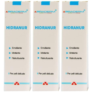 Trova prezzi di hidranur braderm 3x200 ml crema e compra online