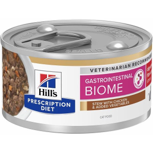 Hill's gatto gastrointestinal biome stew pollo e verdure digestive /fibre care stress 82gr